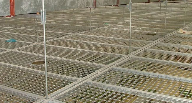 鋼格板吊頂安裝